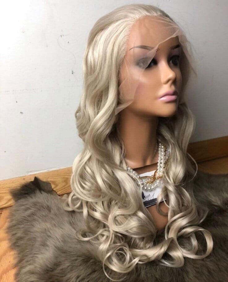 26” Light BLonde Curly lace front wig *NWT* - Thumbnail 2