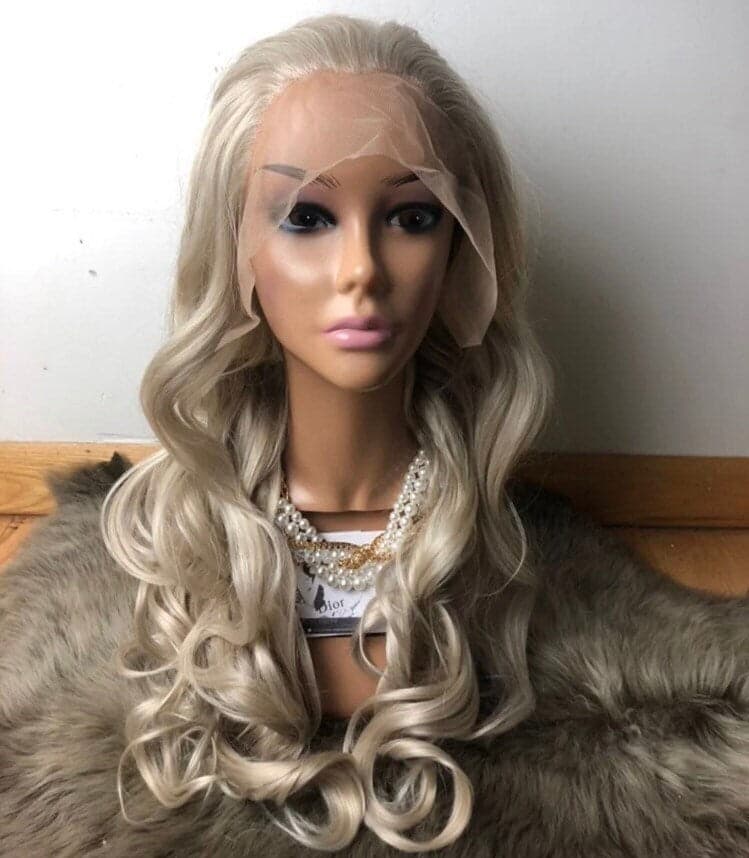 26” Light BLonde Curly lace front wig *NWT* - Thumbnail 3
