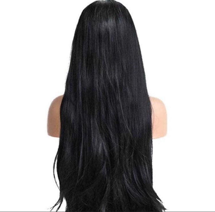 32” Black Long Straight Lace Front Wig *NWT* - Thumbnail 5