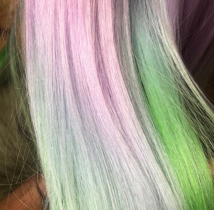 26” Rainbow Colorful Unicorn pink pastel STRAIGHT LaceFront *NWT* - Thumbnail 5