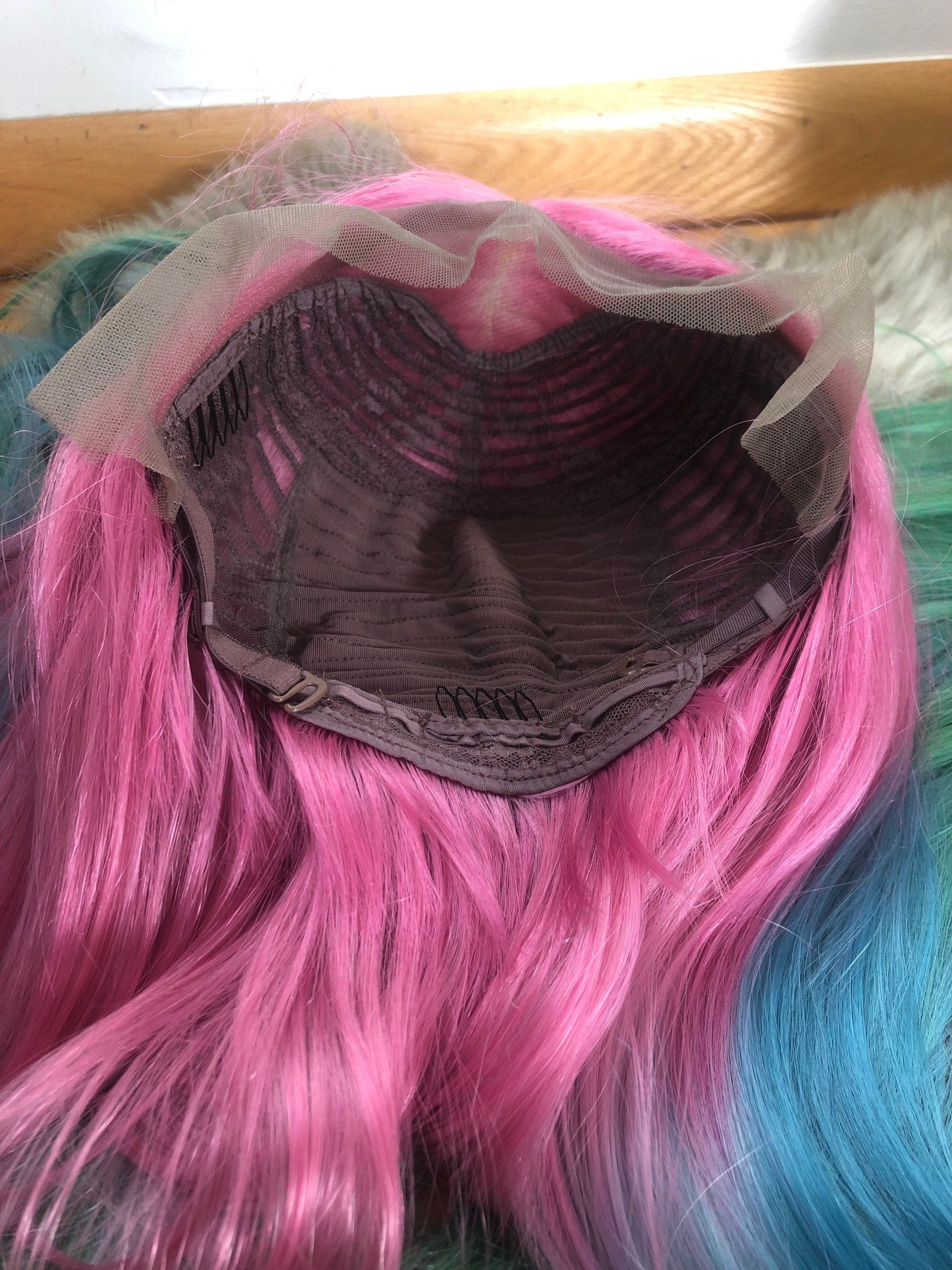 26” Unicorn pink MERMAID straight LaceFront *NEW* - Thumbnail 9