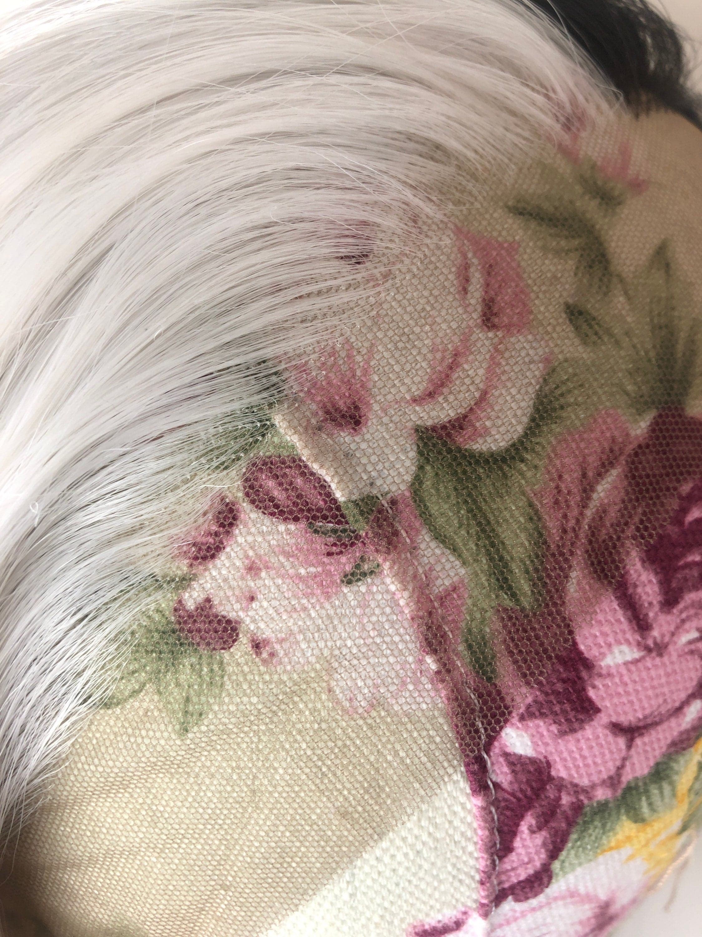 CRUELLA 24” Black & White split dye straight LaceFront wig -ARRIVES NEW Perfect for Cruella Deville costume - Thumbnail 5