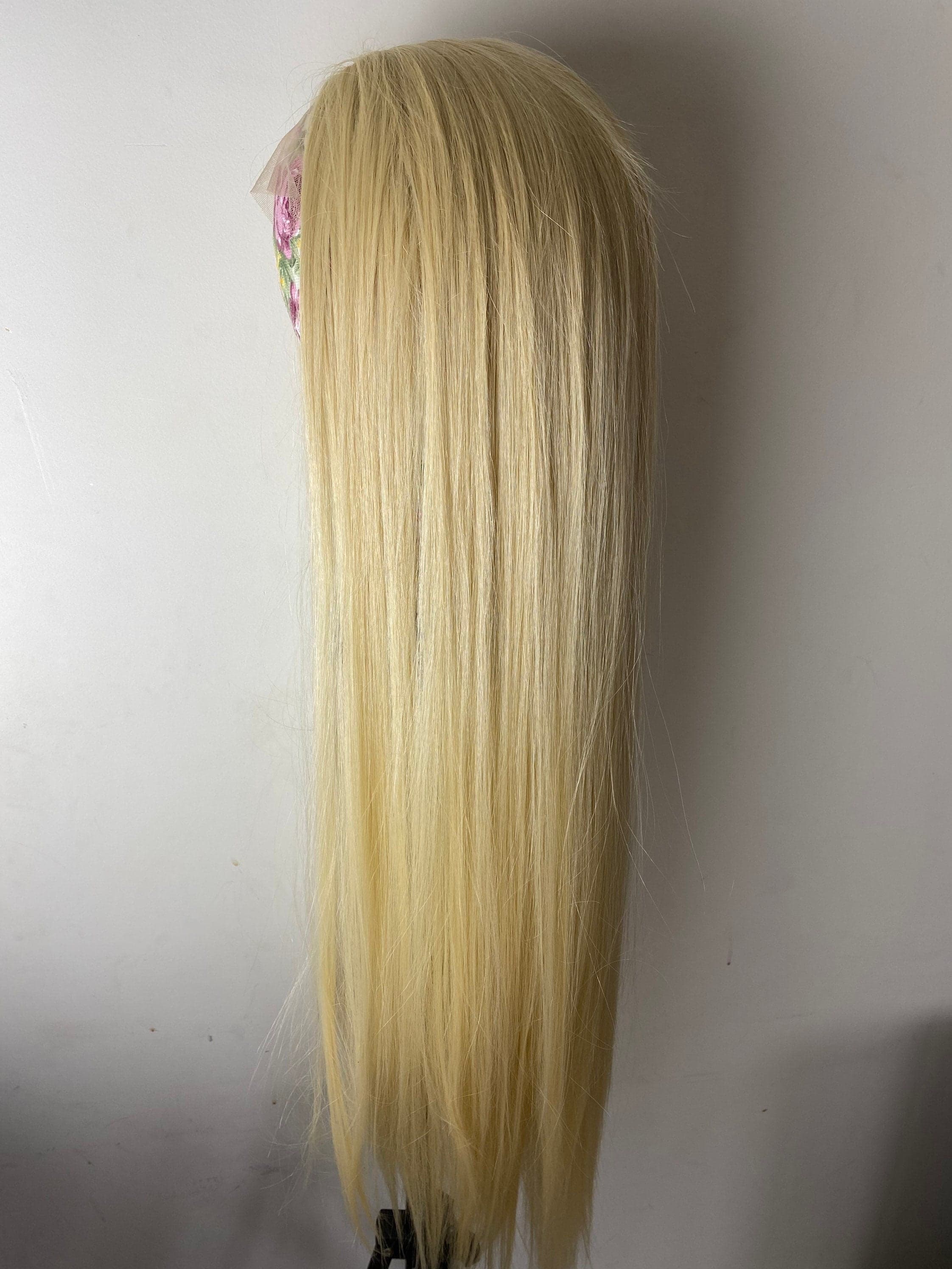 30 inch 613 BLONDE 6” lace part straight blonde long beautiful lace front Wig *NEW* - Thumbnail 6
