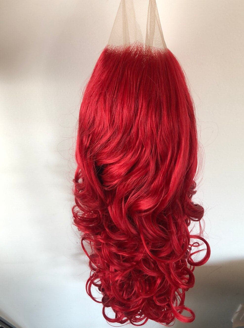 RED 24” Curly lace front wig *NEW* - Thumbnail 6