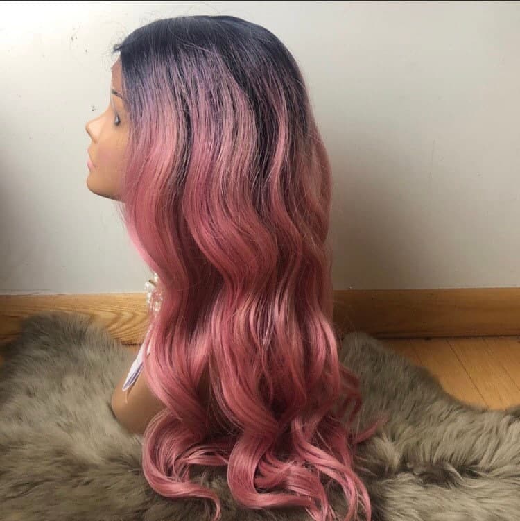 20” ROSE GOLD LaceFront festival celeb wig *NEW* - Thumbnail 5