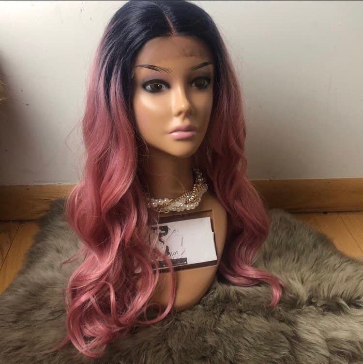 20” ROSE GOLD LaceFront festival celeb wig *NEW* - Thumbnail 2