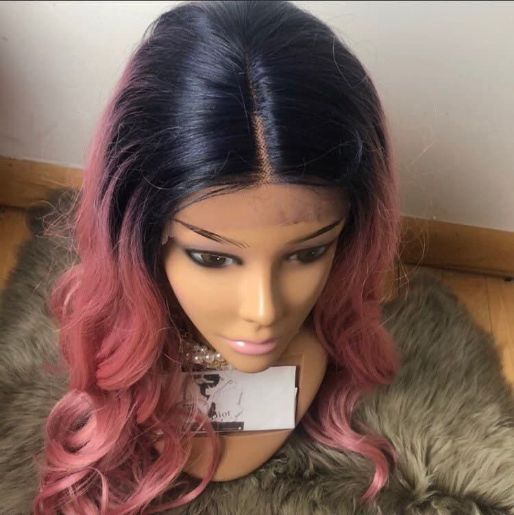 20” ROSE GOLD LaceFront festival celeb wig *NEW* - Thumbnail 3