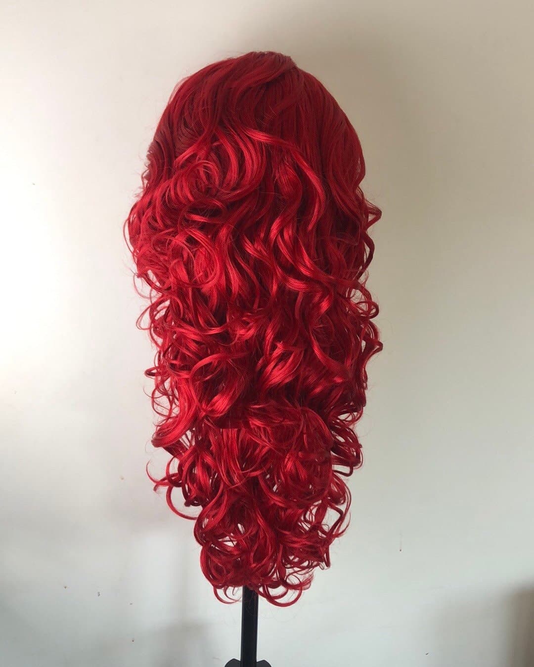 RED 24” Curly lace front wig *NEW* - Thumbnail 7