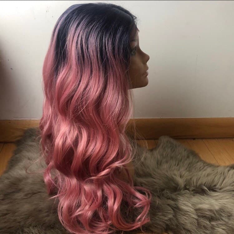 20” ROSE GOLD LaceFront festival celeb wig *NEW* - Thumbnail 4