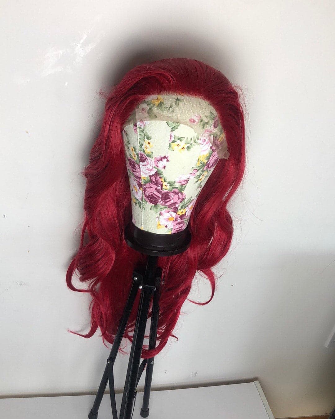 RED 24” Body Wavy lace front wig *NEW* - Thumbnail 4