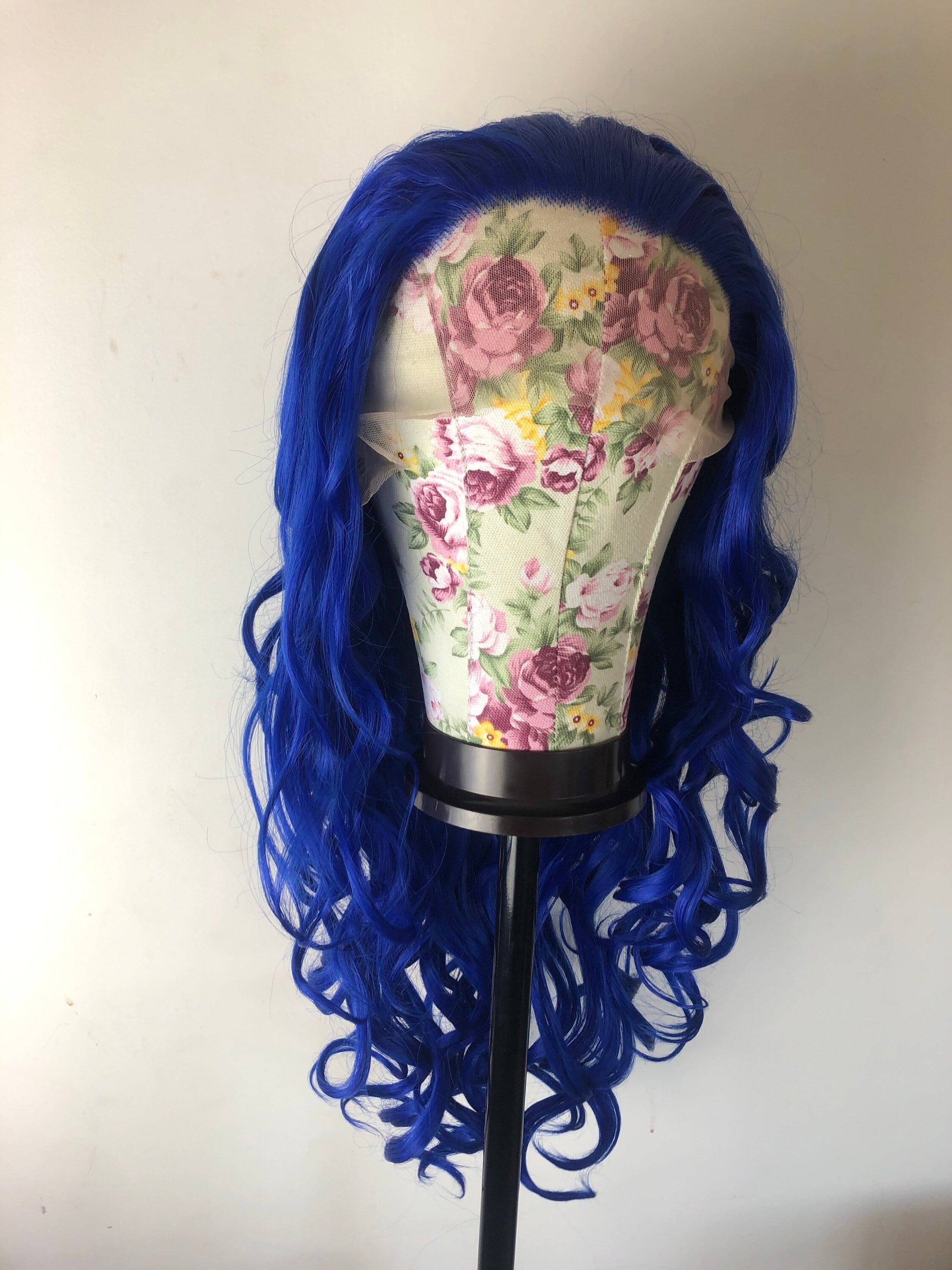 22” Blue Body WAVY Curly Lace Front Wig *NEW* - Thumbnail 7