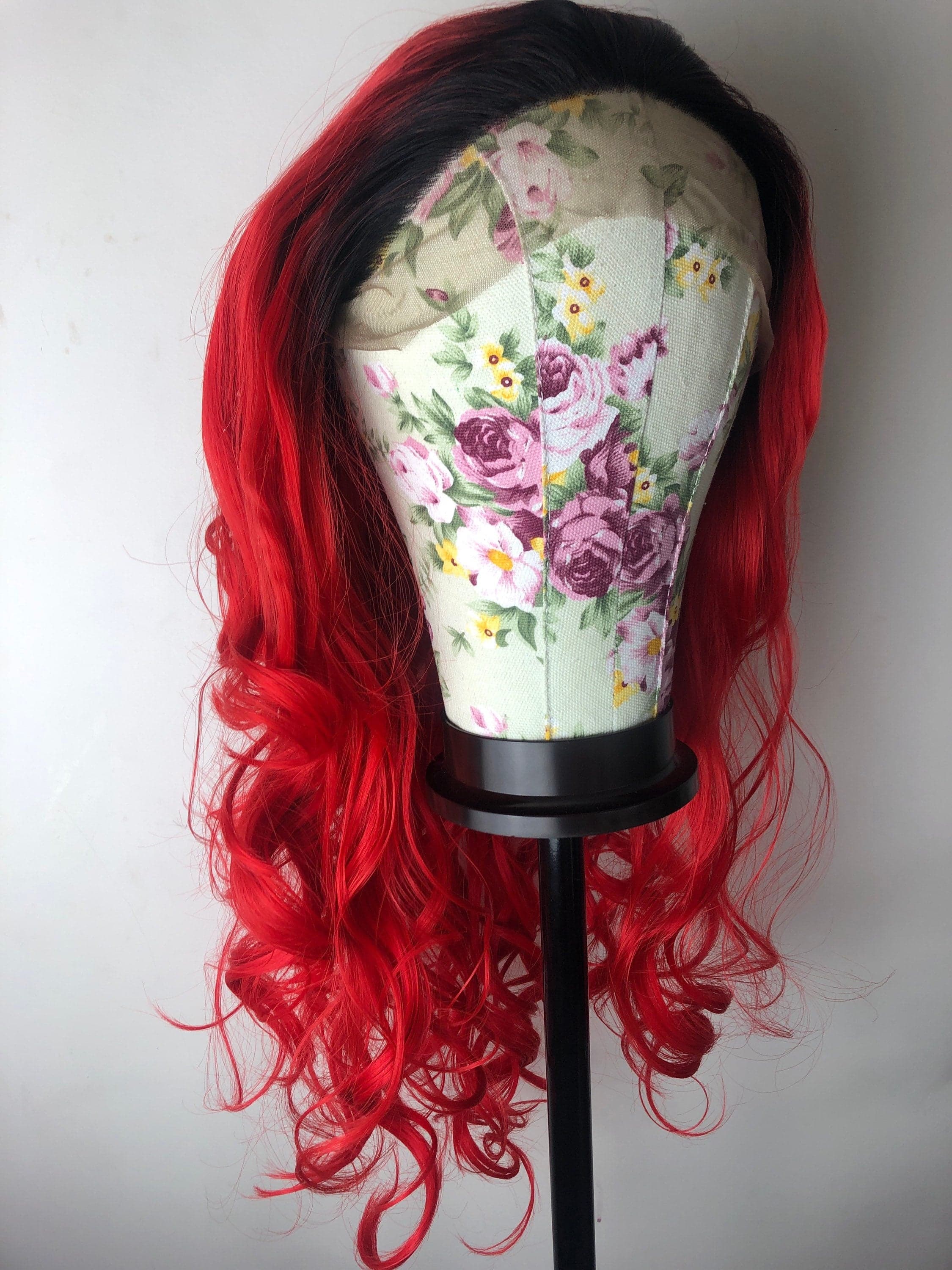 RED Ombre 24” Body Wavy lace front wig *NEW* - Thumbnail 5