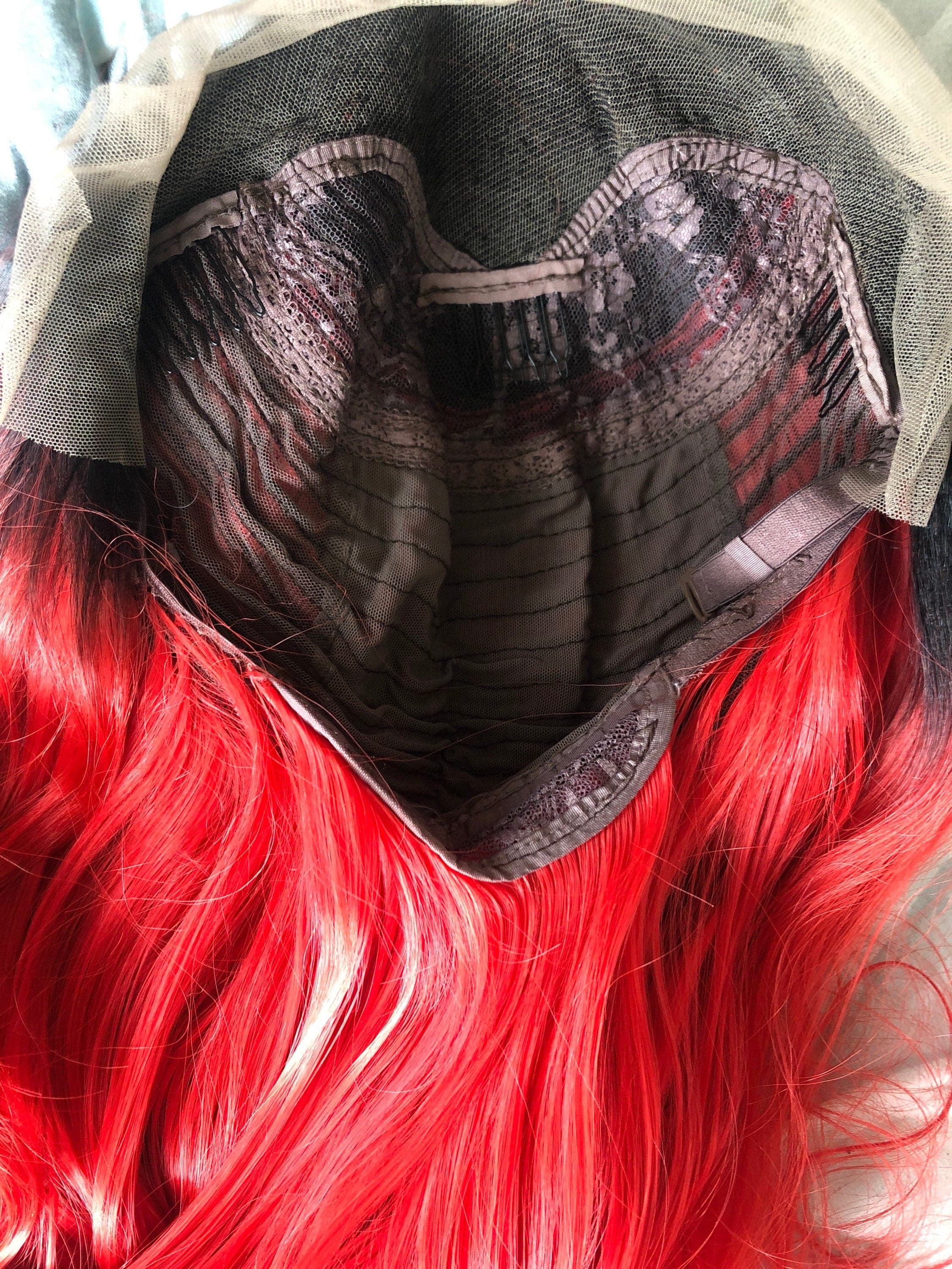 RED Ombre 24” Body Wavy lace front wig *NEW* - Thumbnail 10