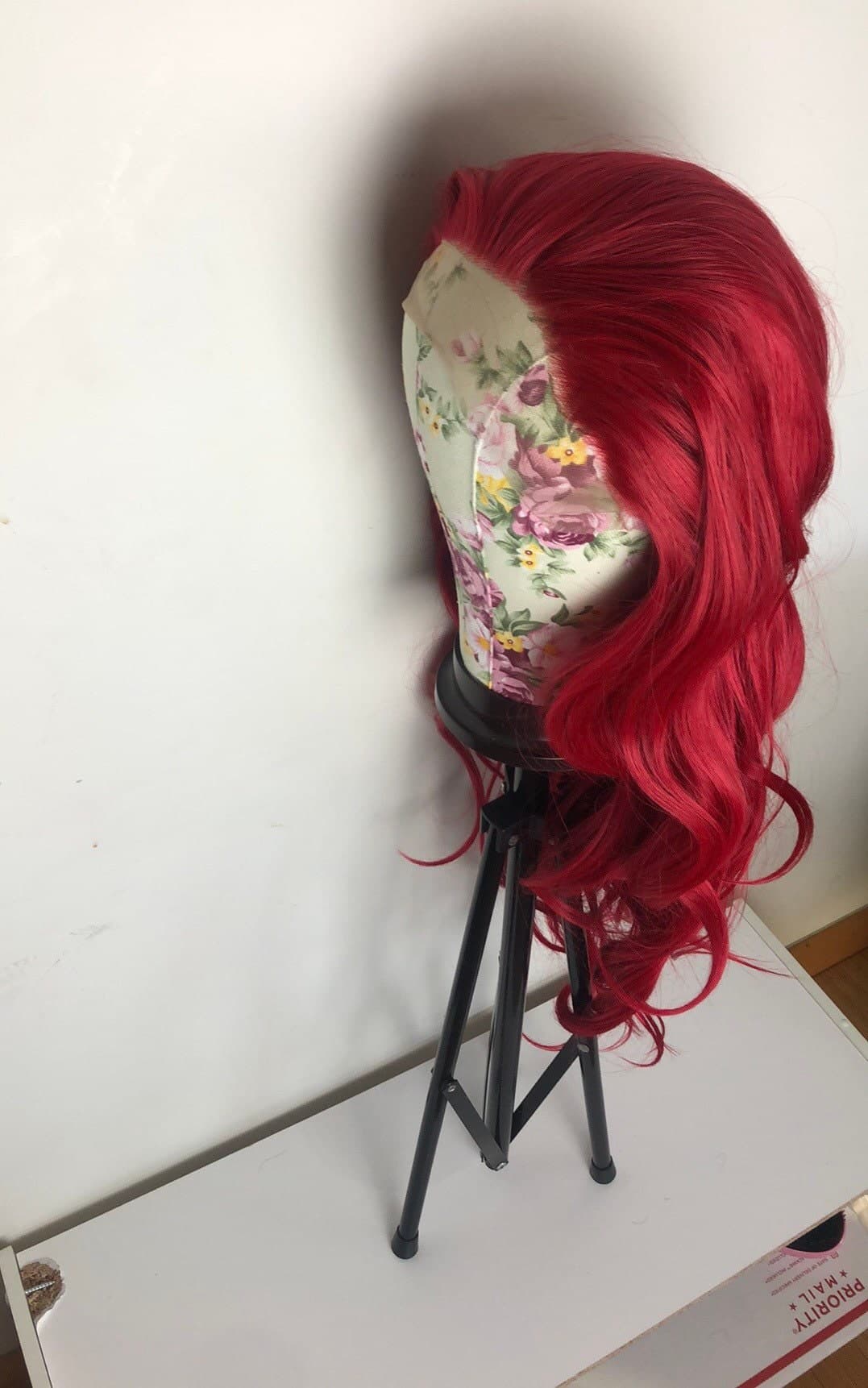 RED 24” Body Wavy lace front wig *NEW* - Thumbnail 7