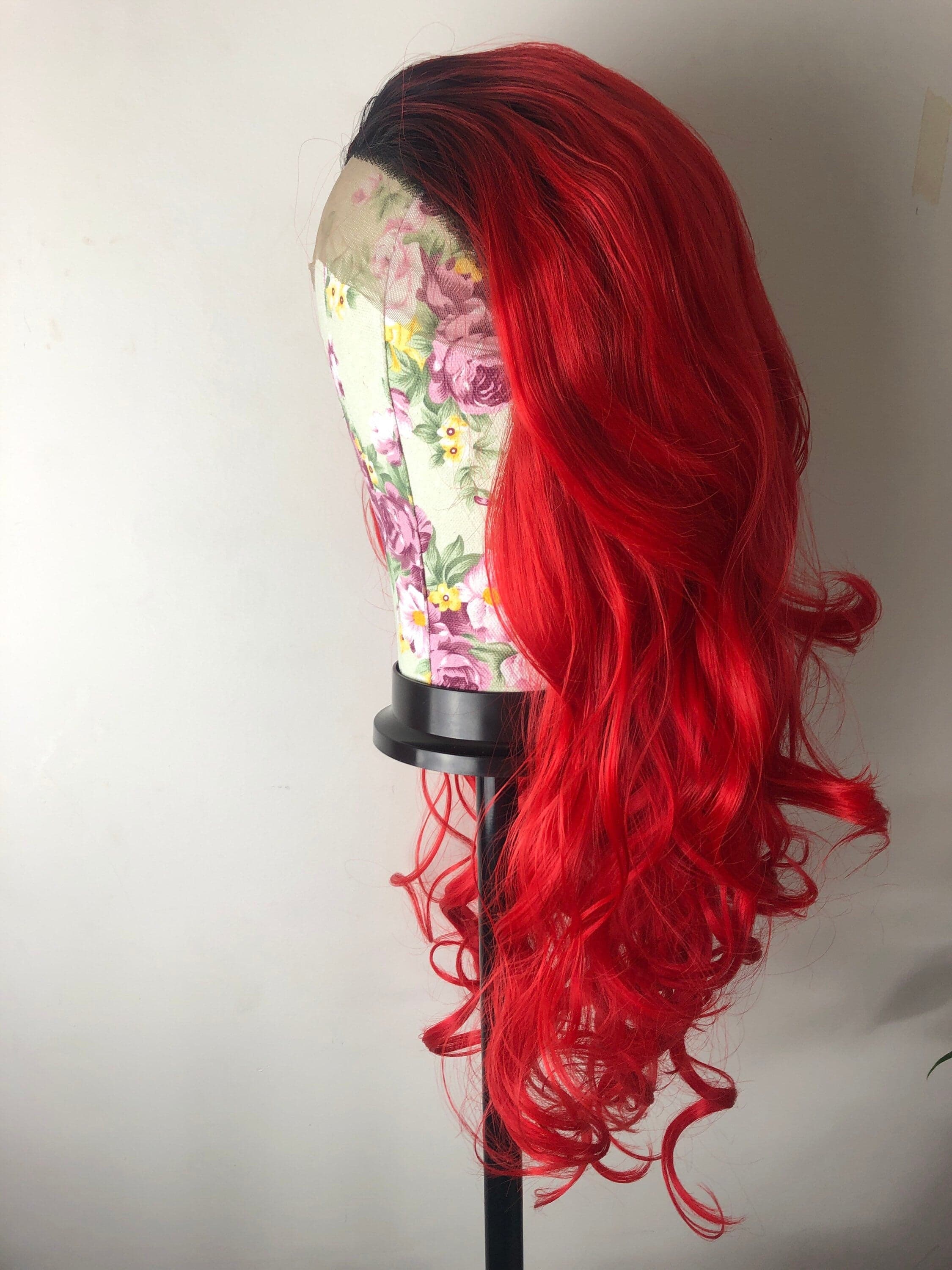RED Ombre 24” Body Wavy lace front wig *NEW* - Thumbnail 4