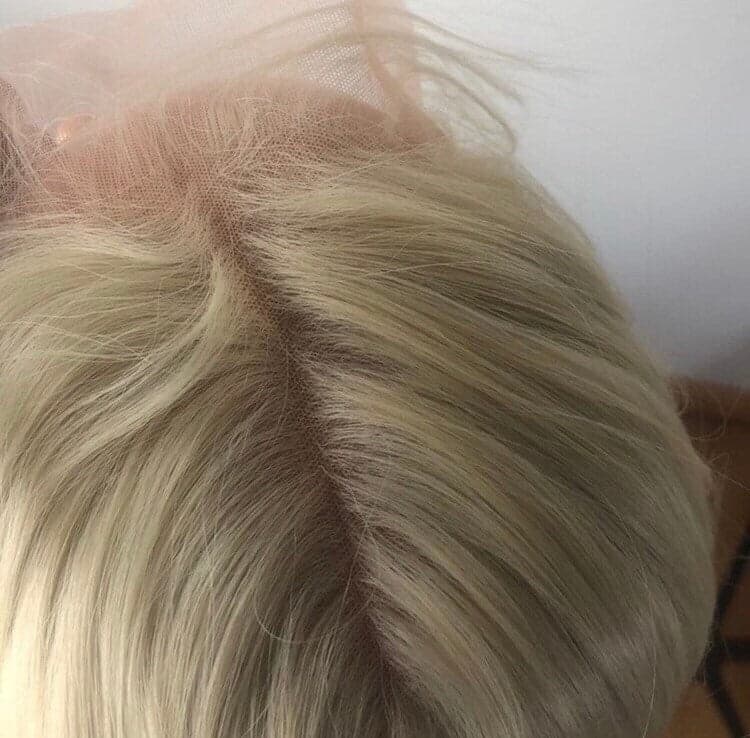 22” inch 613 BLONDE 4” lace part straight blonde long beautiful lace front Wig *NEW* - Thumbnail 4
