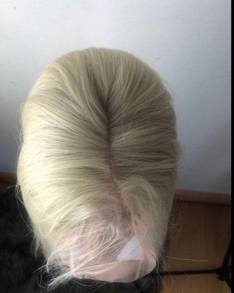 22” inch 613 BLONDE 4” lace part straight blonde long beautiful lace front Wig *NEW* - Thumbnail 7