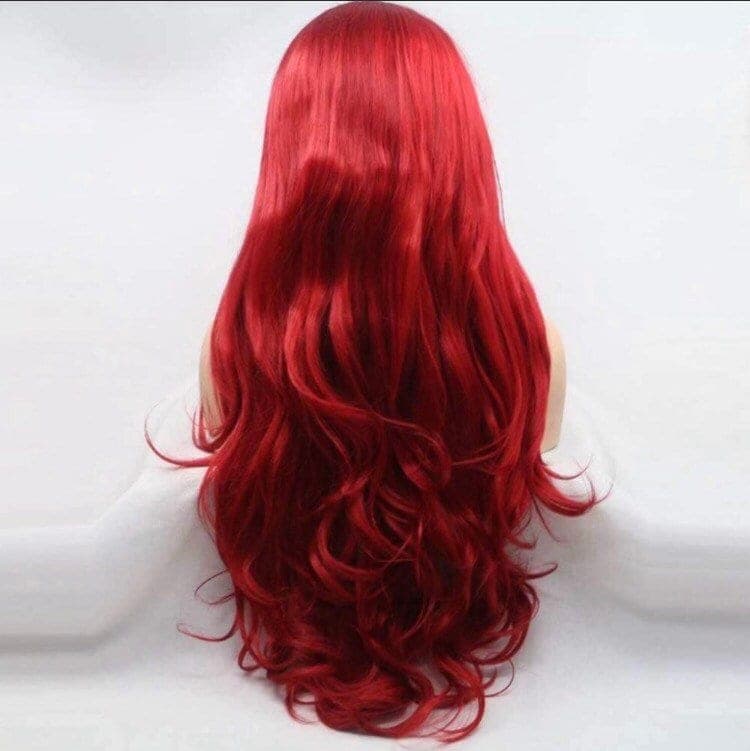 RED 24” Body Wavy lace front wig *NEW* - Thumbnail 6