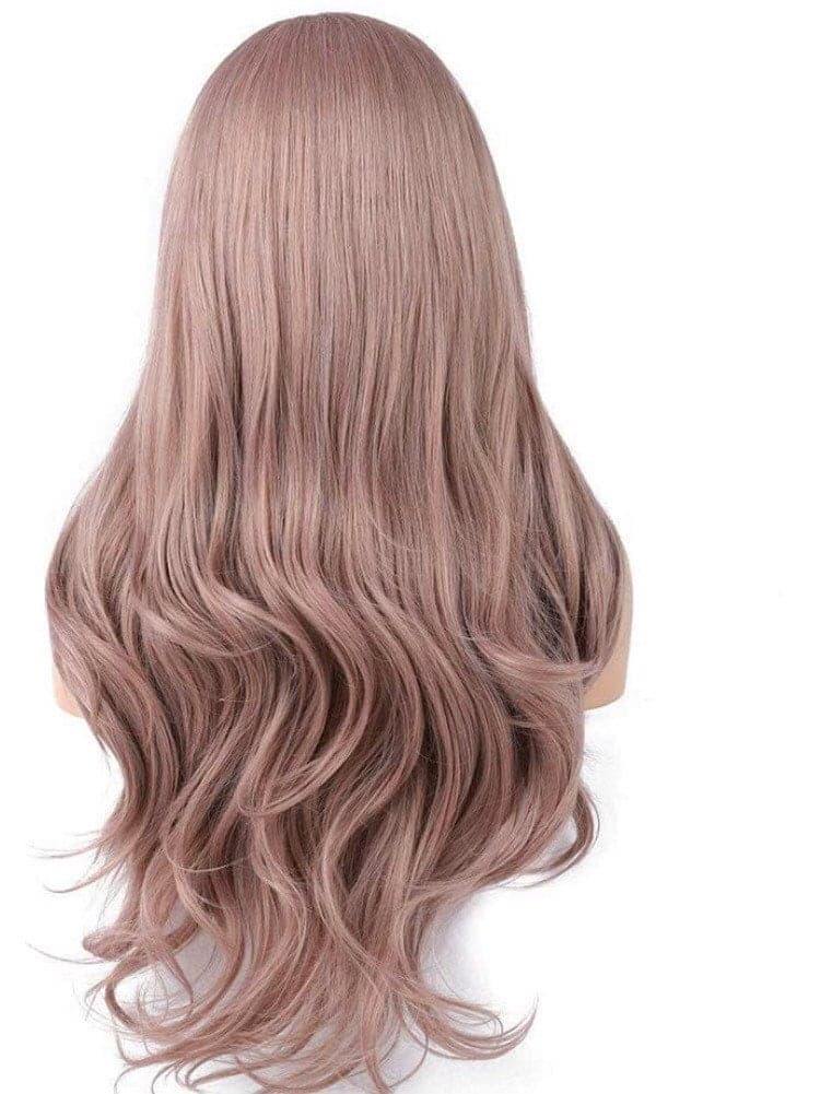 22 DUST PINK Lacefront Festival Festive Pink Body Wave Wig *NEW* - Thumbnail 4