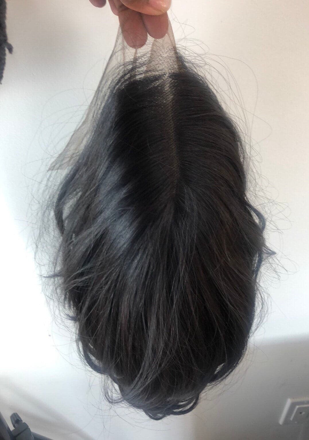 16” BLACK 6” lace part body wavy BOB lace wig *NEW* - Thumbnail 9
