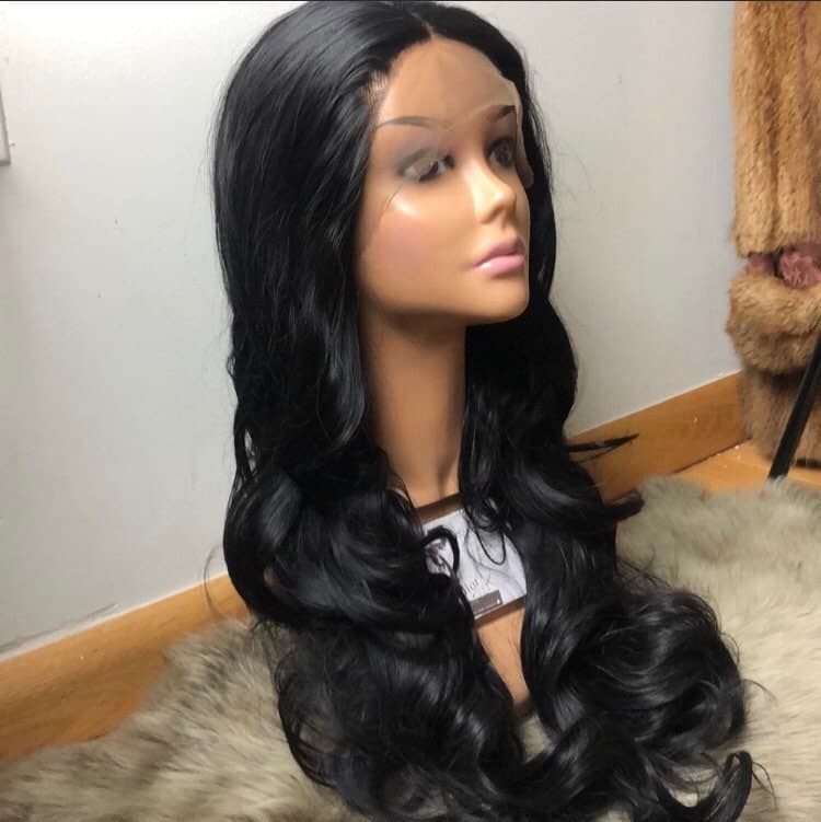 Shane 24” BLACK Bodywave LaceFront WIG *NEW* New and never worn - Thumbnail 3