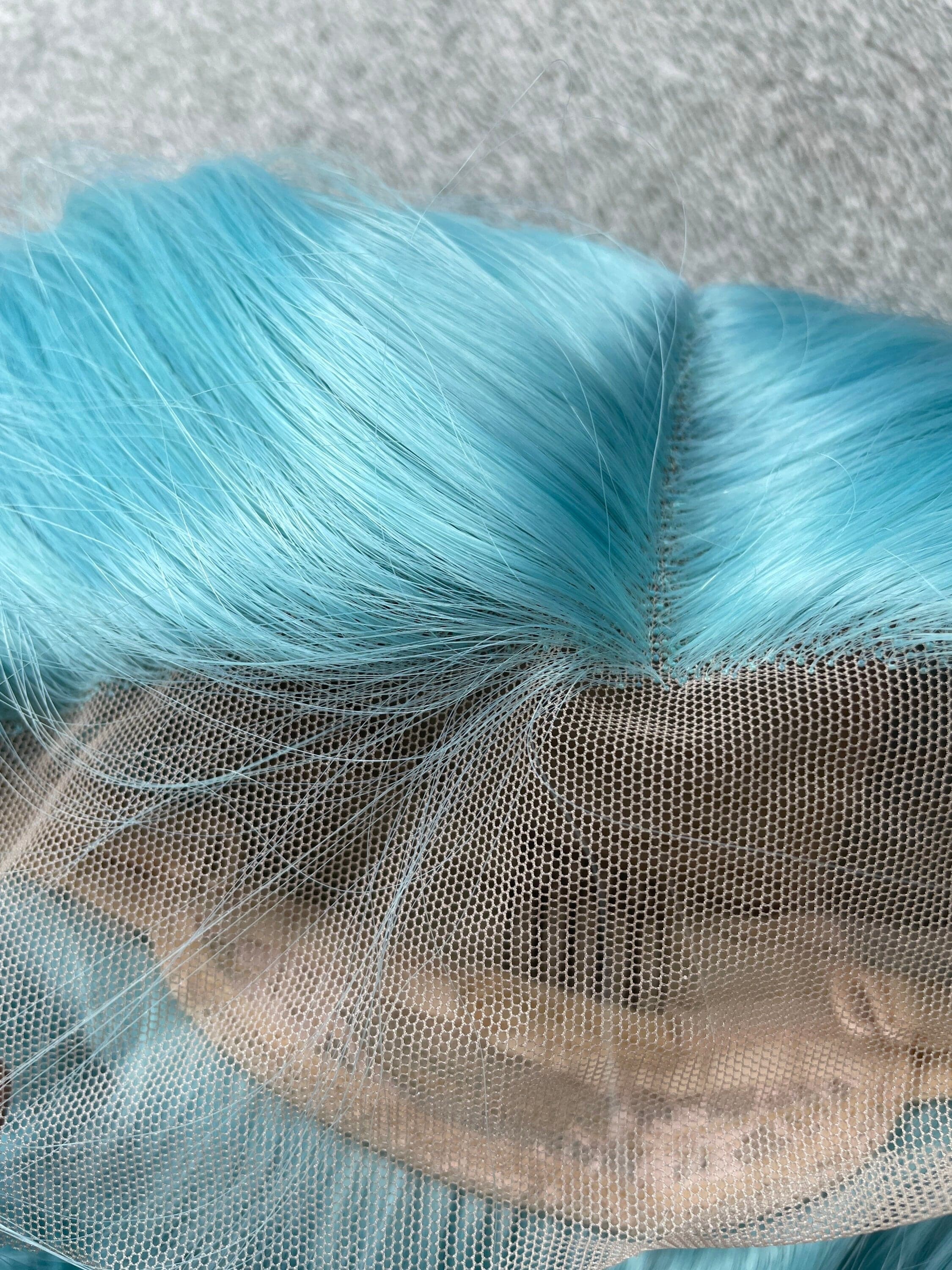 22” Blue sea goddess straight Lace Front Wig *NEW* - Thumbnail 9