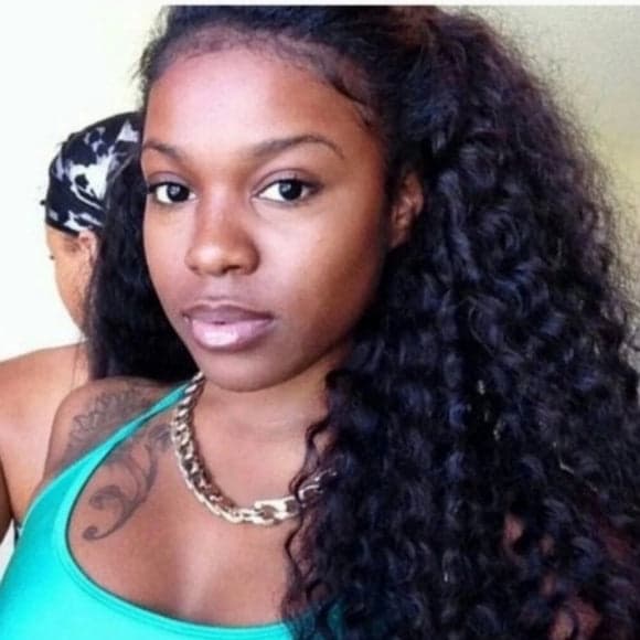 Black Kinky Curly Wig 100% Human Hair!! - Black / 18-22 inches
