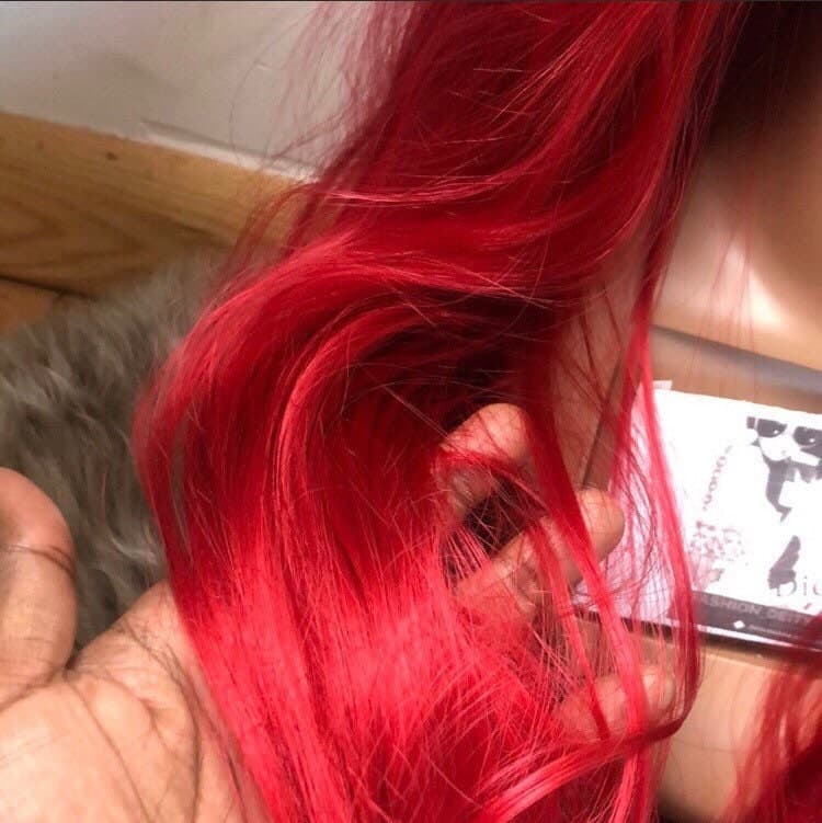 24” RED Straight Lace Front Wig for beautiful woman *NEW* - Thumbnail 5