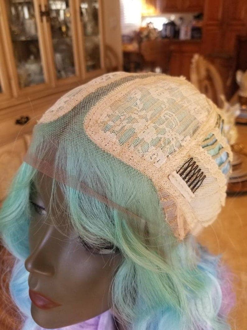 24” RAINBOW wavy lace front wig *NEW* - Thumbnail 9