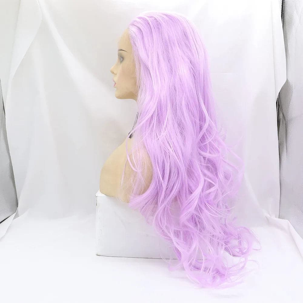 24” LIGHT PURPLE Lace Front wig *NEW* - Thumbnail 4