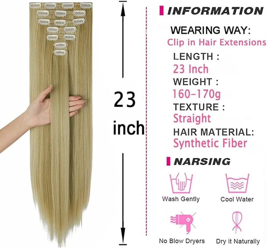 Beautiful Full Head Clip in Extension - Thumbnail 7