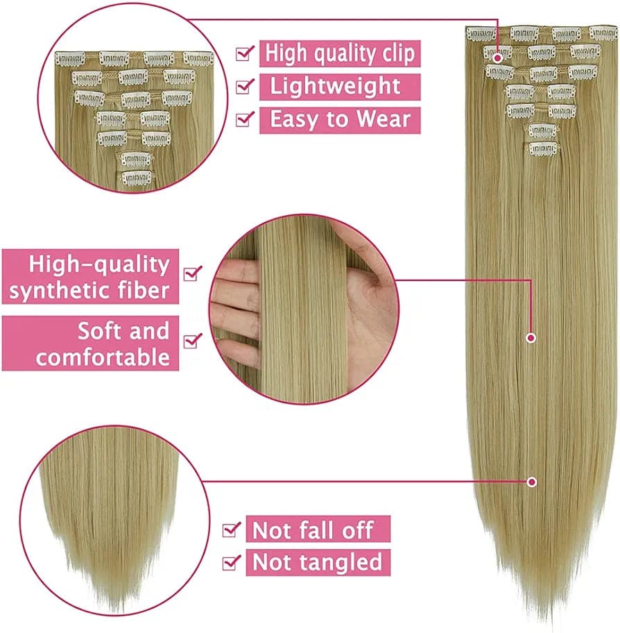 Beautiful Full Head Clip in Extension - Thumbnail 9