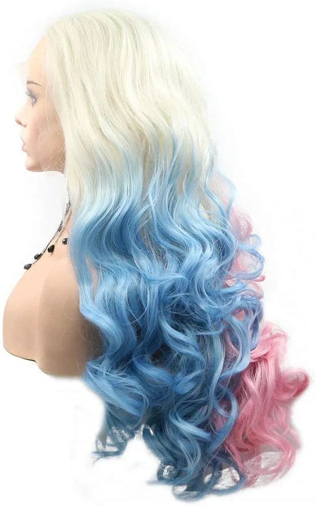 22” BLUEPINK Lace Front wig *NEW* - Thumbnail 4