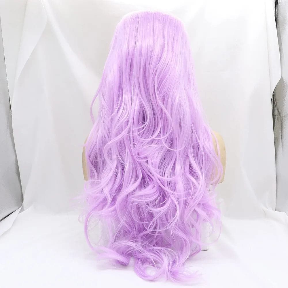 24” LIGHT PURPLE Lace Front wig *NEW* - Thumbnail 5