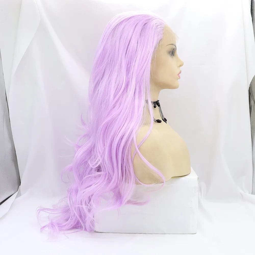 24” LIGHT PURPLE Lace Front wig *NEW* - Thumbnail 3
