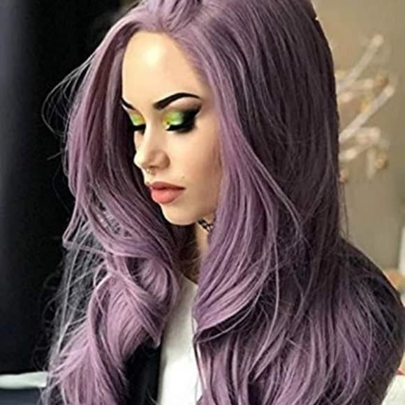 Purple Beauty Lace Front Wig - Thumbnail 3