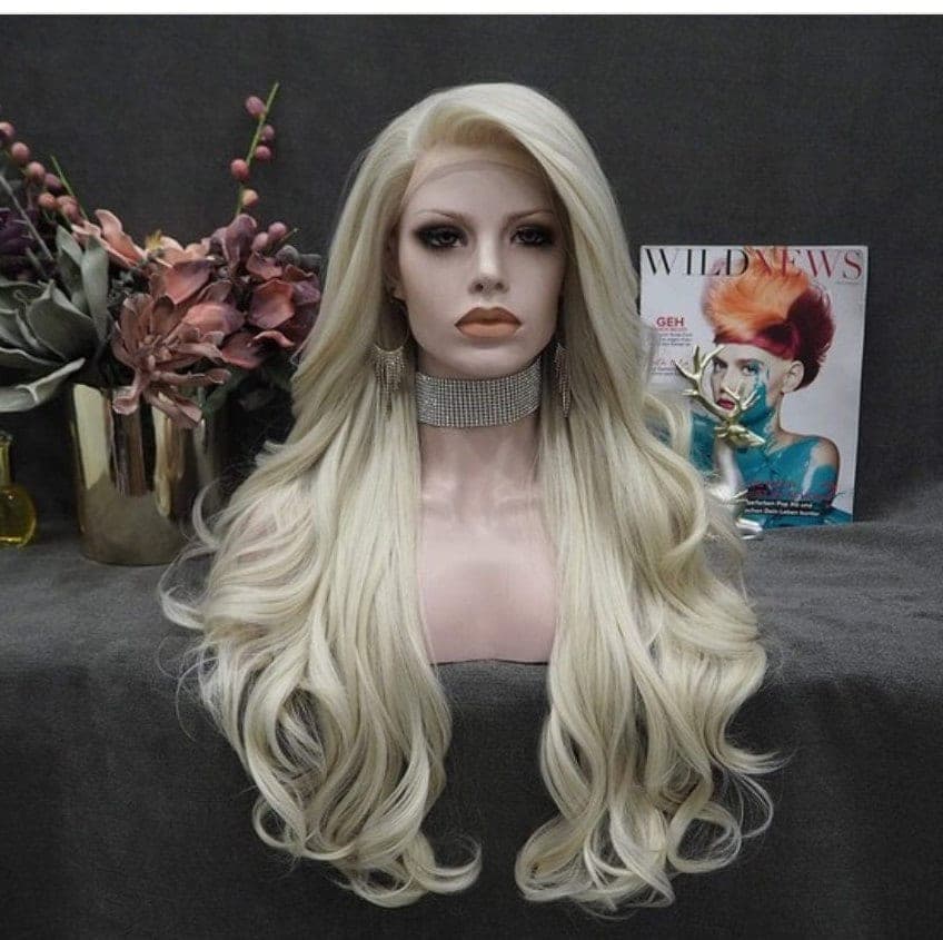 Blonde Lace Front Wig - Thumbnail 2