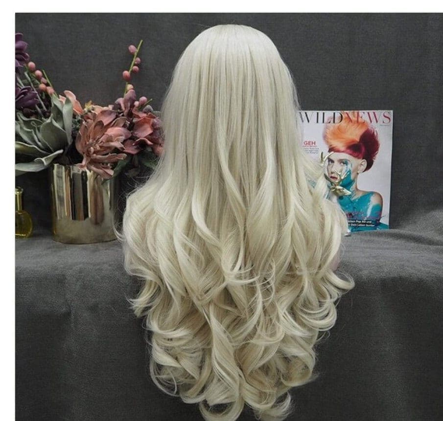 Blonde Lace Front Wig - Thumbnail 3