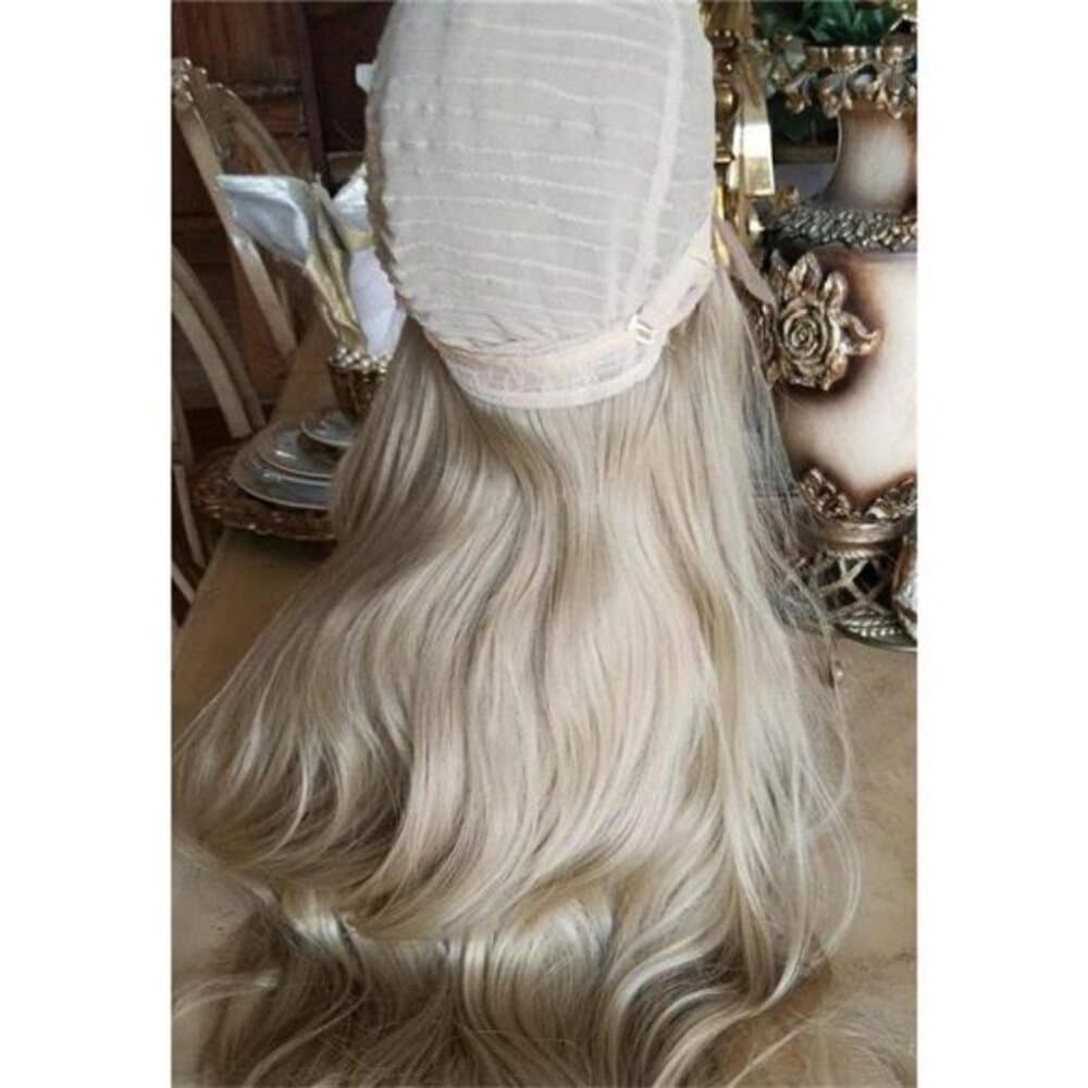 Ash Blonde Lace Front Wig - Thumbnail 5