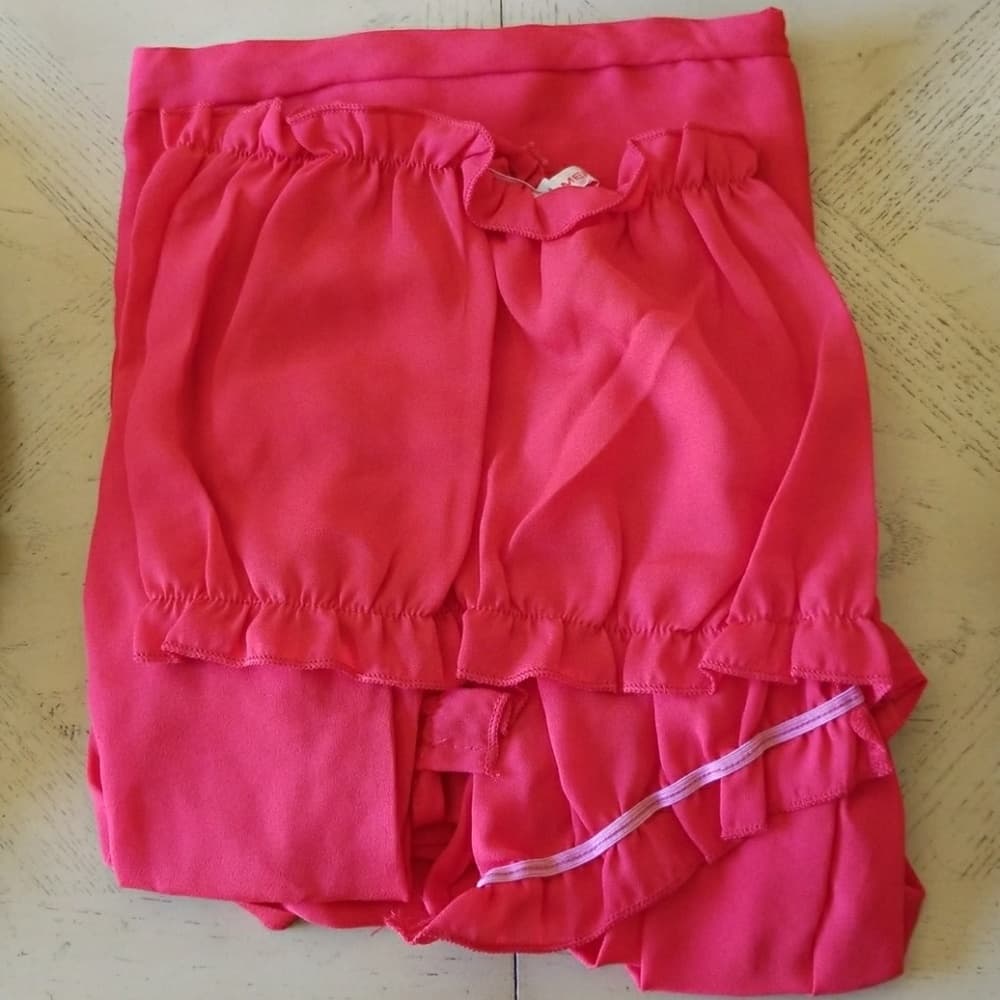 Red Beauty Crop 2 piece Maxi Dress - Thumbnail 4
