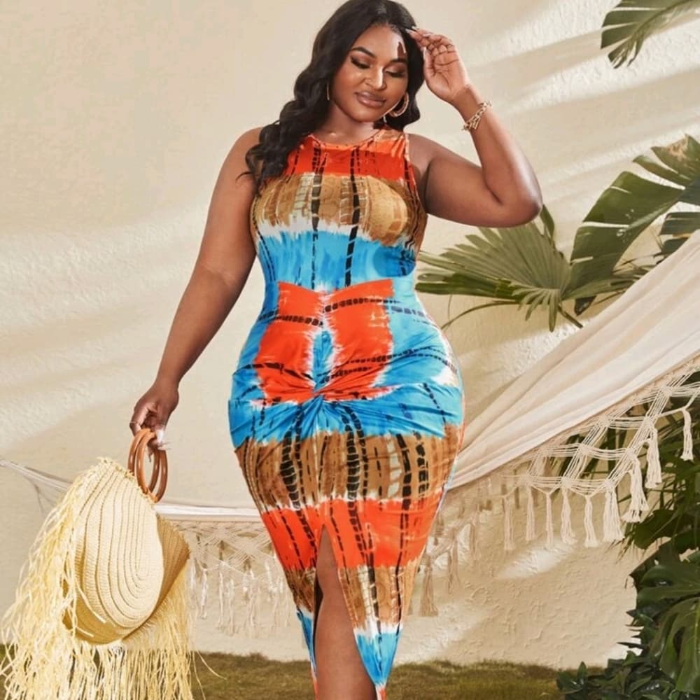Beautiful Boho Tie Dye Dreas - Thumbnail 4