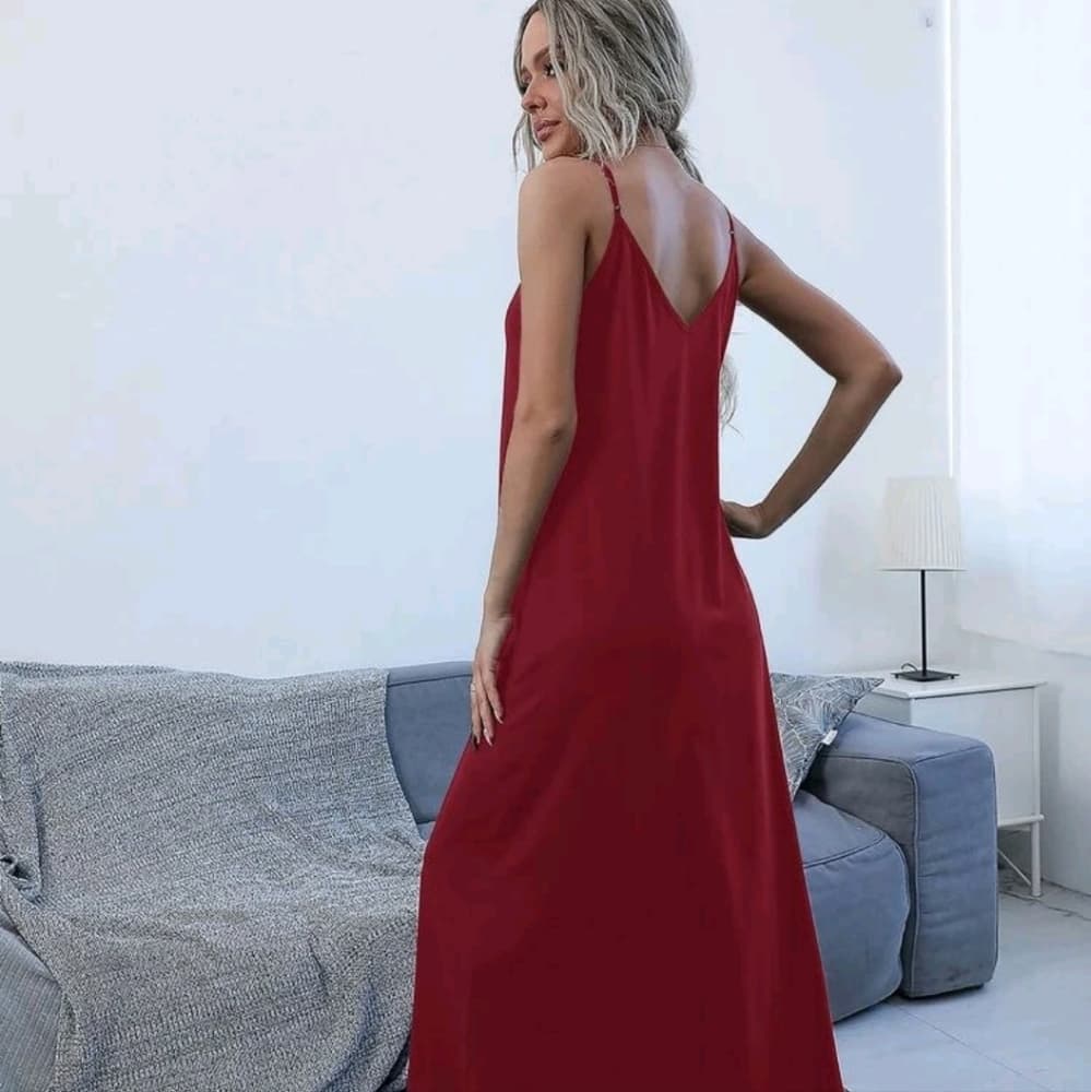Slant Pocket Cami Dress - Thumbnail 5
