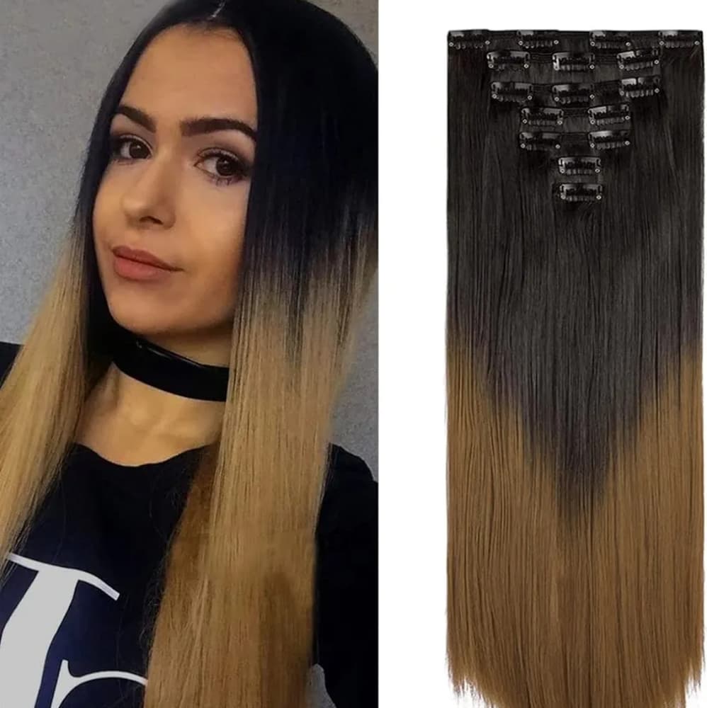 Beautiful Full Head clip in Extension - Thumbnail 7