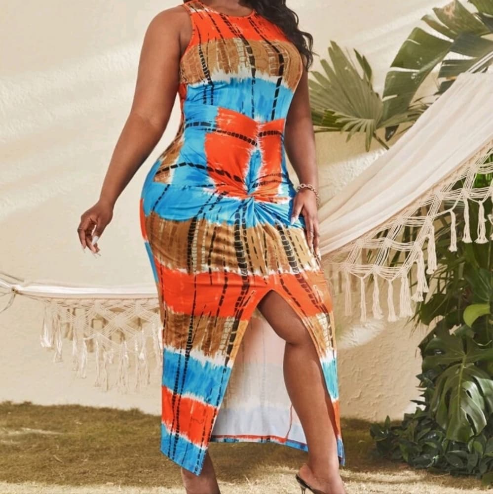 Beautiful Boho Tie Dye Dreas - Thumbnail 2