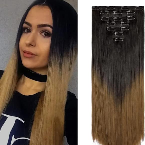 Beautiful Full Head clip in Extension - Thumbnail 8