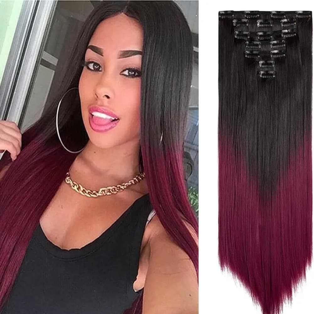 Beautiful Full Head clip in Extension - Thumbnail 5