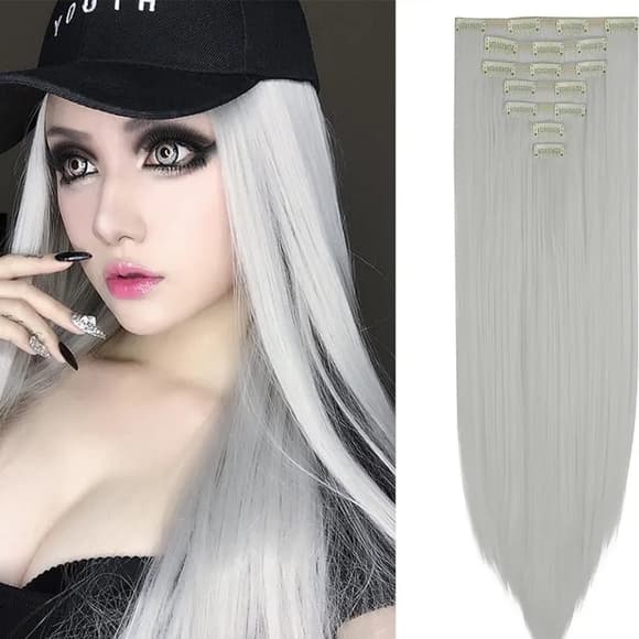 Beautiful Full Head clip in Extension - Thumbnail 2