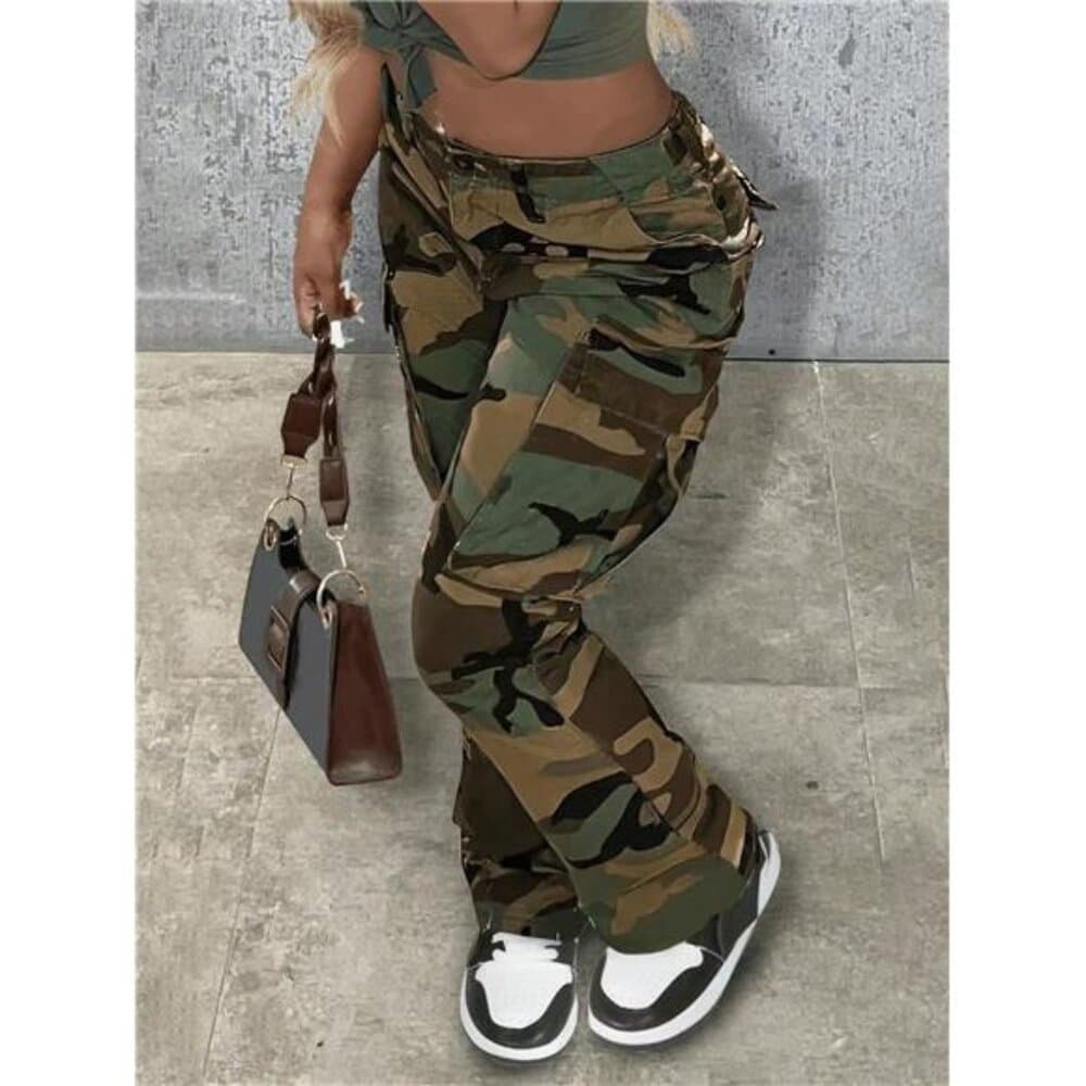 Marika Sila Women's Camouflage Cargo Pants - Thumbnail 10