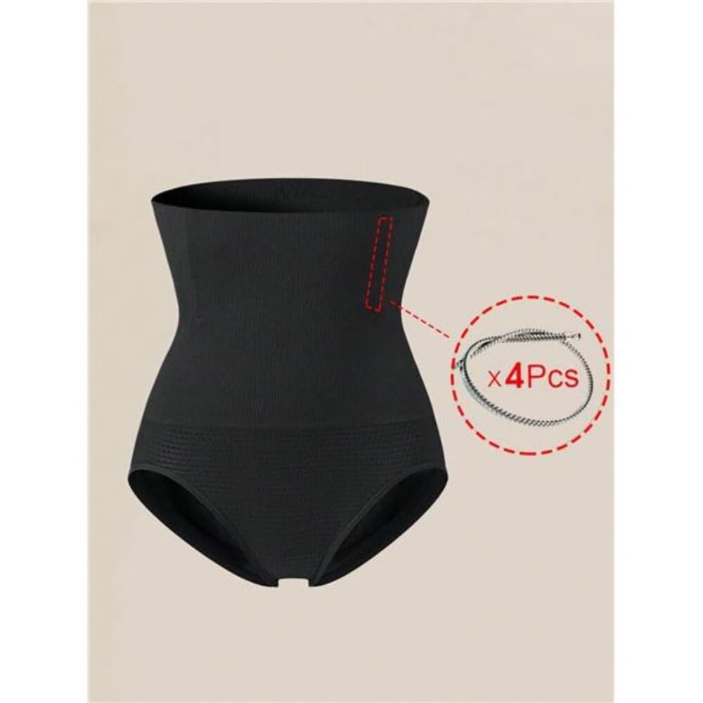 1 Pc Seamless High Waist Shaping Panties Slimming Tummy Control Waist Trainer - Thumbnail 7