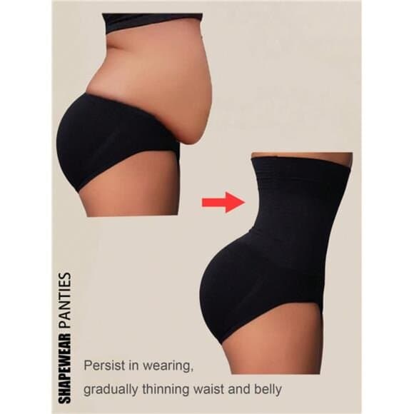 1 Pc Seamless High Waist Shaping Panties Slimming Tummy Control Waist Trainer - Thumbnail 12